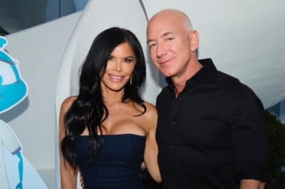  Лорен Санчес и Джефф Безос