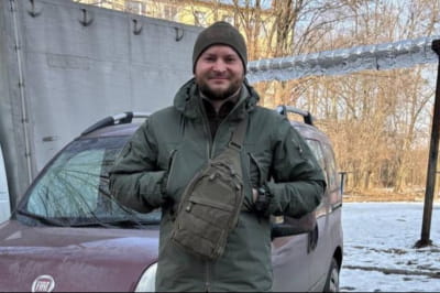 Военный и актер Максим Ковтун  