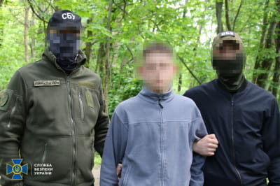 Затримали підлітка з бомбою