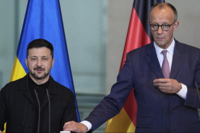 Володимир Зеленський і Фрідріх Мерц
