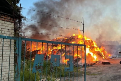 Наслідки атаки дронів на Курщині