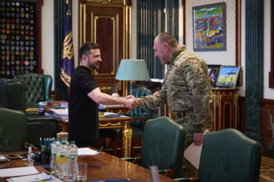 Володимир Зеленський і Василь Малюк 