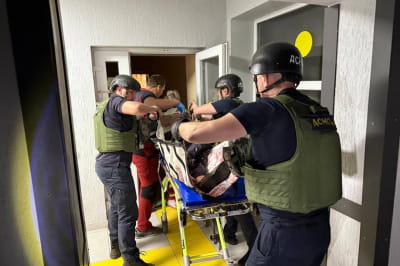 Пострадавшие от обстрела Днепропетровской области