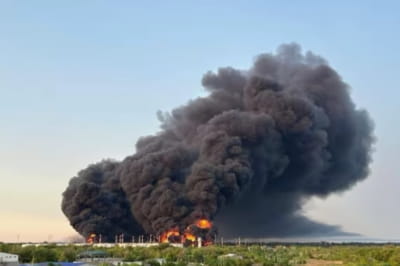 Дрони атакували нафтобазу "Енгельс-2"