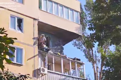 Обстріл Херсона росіянами