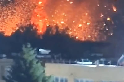 Взрыв на складе БК в Харцызске