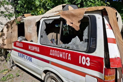 росія обстріляла Херсон