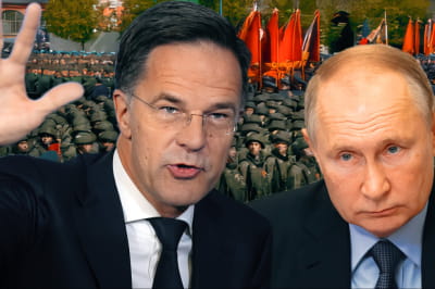 Марк Рютте і путін