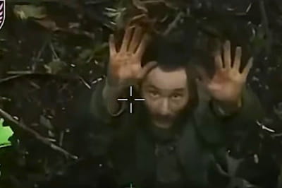 Офицер рф сдался в плен