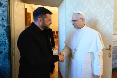 Зеленський та Папа Римський