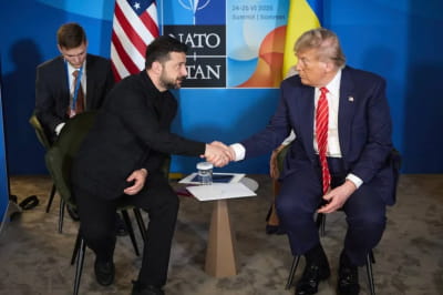 Володимир Зеленський і Дональд Трамп