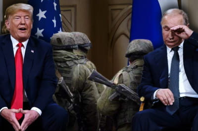 Дональд Трамп і путін