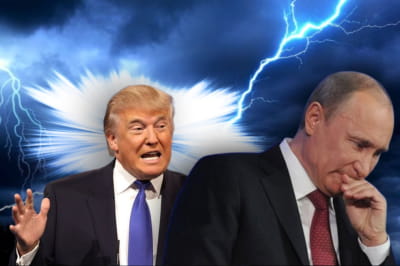 Дональд Трамп и владимир путин
