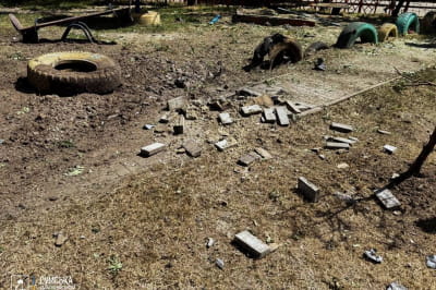 Наслідки обстрілу Сум