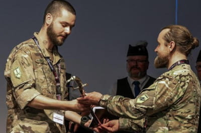 Військовий медик Володимир Риженко 