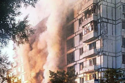 Обстріли Степногірська