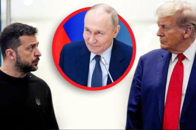 Трамп, Зеленський і путін