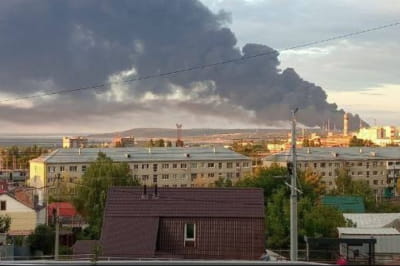 Дрони вразили Саратовський НПЗ