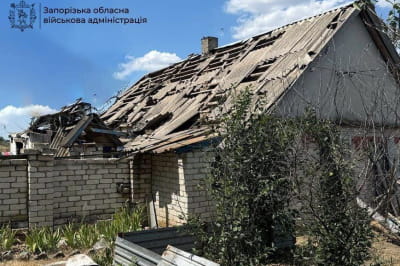 россия гатила по мирному населению Запорожья