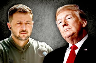 Володимир Зеленський і Дональд Трамп