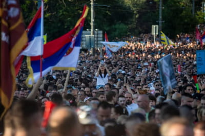 В Сербии проходят акции протеста