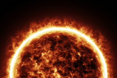 Сонце, магнітна буря 