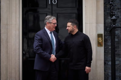 Кір Стармер і Володимир Зеленський