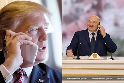 Дональд Трамп і Олександр Лукашенко