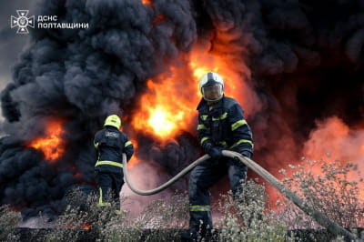 Обстрел Полтавской области