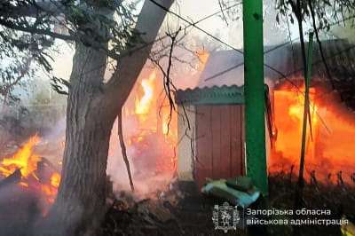 рф нанесли удары по 12 населенным пунктам Запорожской области