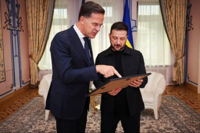 Рютте и Зеленский