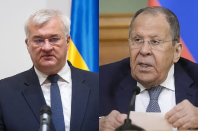 Андрій Сибіга і Сергій Лавров