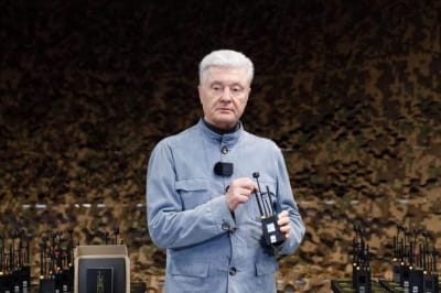 Петр Порошенко и детектор БПЛА "Аспирин 2.0"