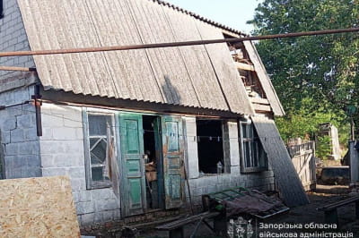 рф обстріляла Запорізьку область