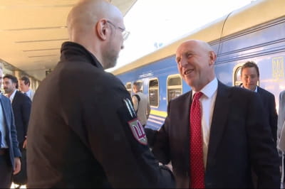 Візит Джона Гілі до Києва