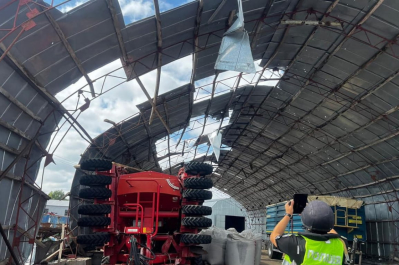 Последствия обстрела Сумщины