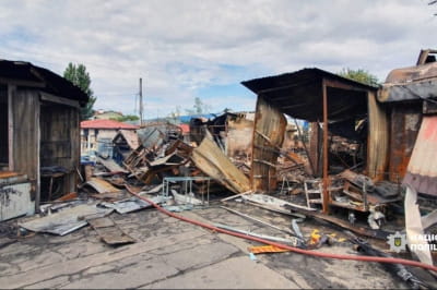 Последствия атаки на Херсонскую область