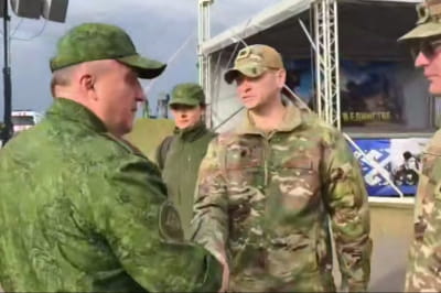 Скриншот з відео білоруського Міноборони 