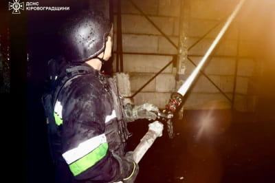 Наслідки російської атаки по Кіровоградщині