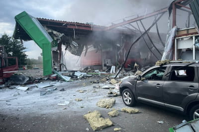 росія атакувала АЗС