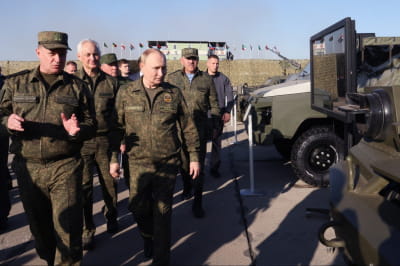 путин на учениях "Запад-2025"