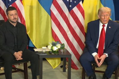 Володимир Зеленський і Дональд Трамп