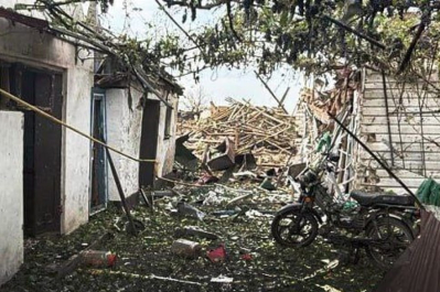 Наслідки обстрілу Запоріжжя