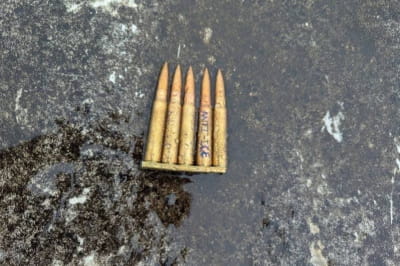 фото гільз зі сторінки Патела у мережі Х