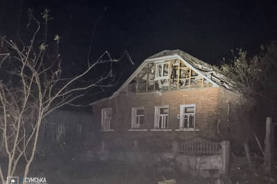 Последствия обстрела Сумщины