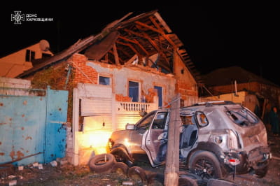 рф гатила по Харкову балістикою і авіабомбами