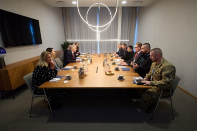 Володимир Зеленський та Йонас Гар Стере