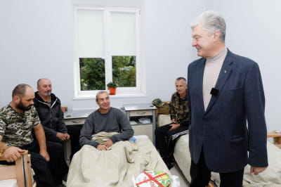 Петро Порошенко зустрівся з ветеранами