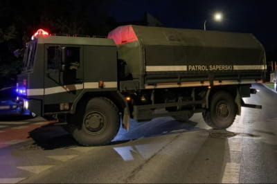 Біля Варшави знайшли залишки невідомого дрона