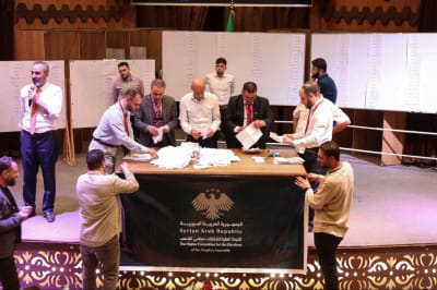 В Сирии подсчитывают голоса после выборов